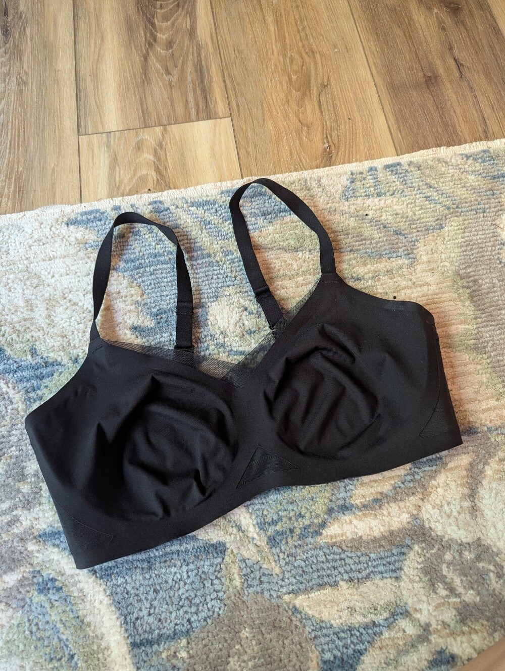 Honeylove Liftwear Crossover Black Bra